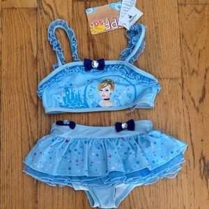 Disney Parks Cinderella Girls Swimsuit